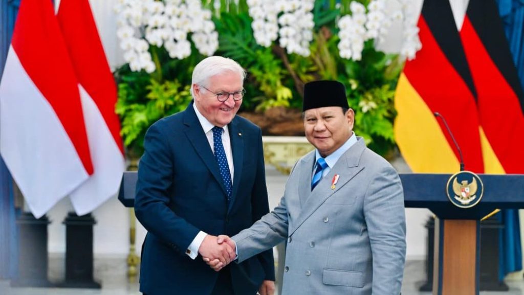 Prabowo dan Presiden Jerman Perkuat Kerja Sama Strategis di Berbagai Sektor