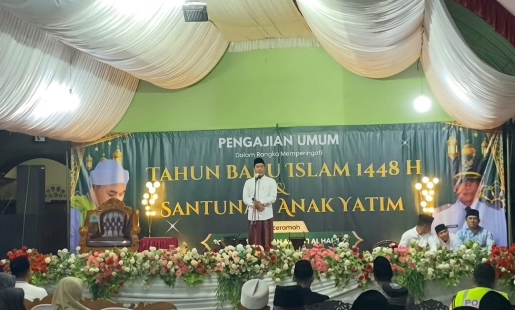Tahun Baru Islam di Betak Kalidawir, Warga dan Pemerintah Perkuat Ukhuwah Lewat Pengajian dan Santunan Anak Yatim