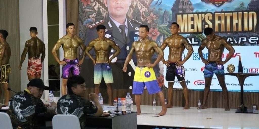 Super Muscle Kapolres Cup 2026 Jadi Magnet Atlet Nasional, Adu Fisik dan Estetika Tubuh Berlangsung Sengit di Tulungagung