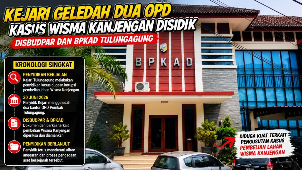 Kejari Sasar Disbudpar dan BPKAD, Penyidikan Kasus Wisma Kanjengan Naik Intensitas