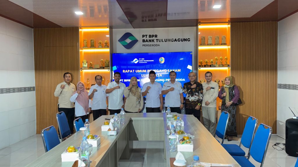 Plt Bupati Ahmad Baharudin Apresiasi Kinerja BPR Bank Tulungagung, Suhermin Kembali Jadi Dirut hingga 2031